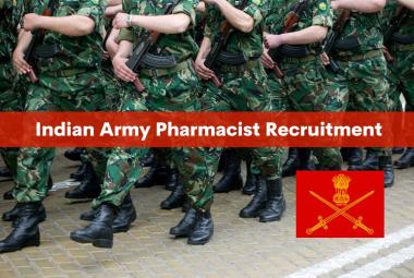 Indian Army Pharmacist Recruitment