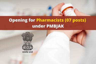 Job Opening for Pharmacists under PMBJAK