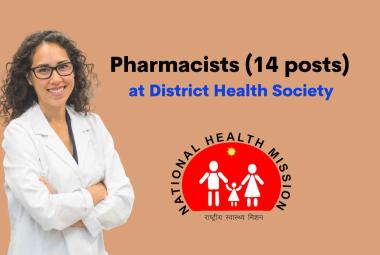 Opening for Pharmacists at District Health Society