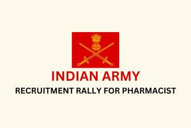 Recruitment Rally for Pharmacist at Indian Army