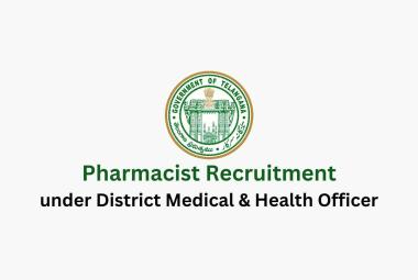 Job for Pharmacist under District Medical & Health Officer