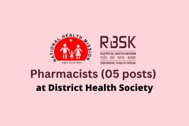 Job for Pharmacists at District Health Society