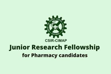 Junior Research Fellowship for Pharmacy candidates at CIMAP 