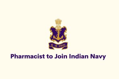 Pharmacist to Join Indian Navy