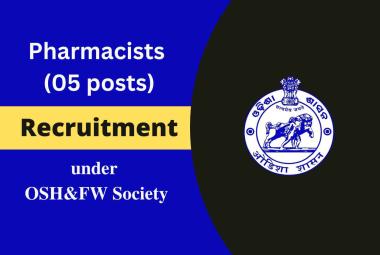 Recruitment for Pharmacists under OSH&FW Society
