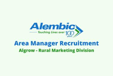 Vacancy for Area Manager at Alembic Pharmaceuticals Limited