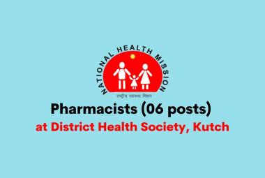 Vacancy for Pharmacists at District Health Society