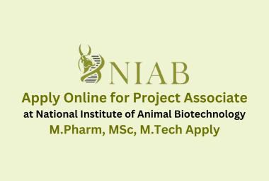 Apply Online for Project Associate at NIAB