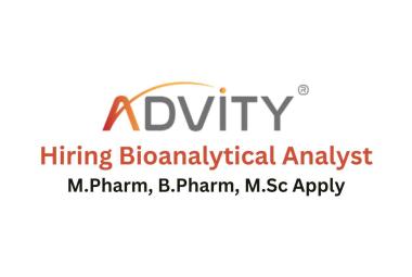 Hiring Bioanalytical Analyst at ADVITY