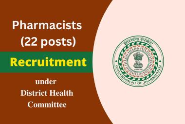 Job for Pharmacists under District Health Committee