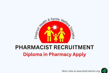 Job for Pharmacist in District Health & Family Welfare Society