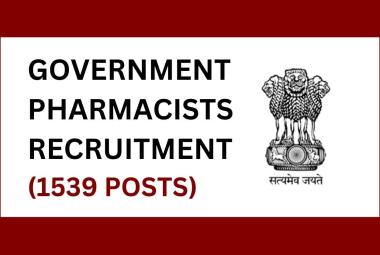 Pharmacists Jobs under Government Health Department