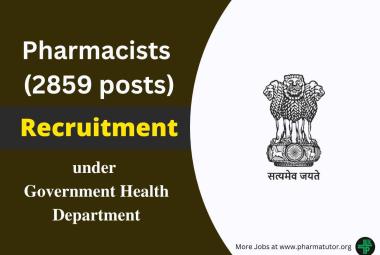 Recruitment for Pharmacists under Government Health Department