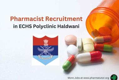Vacancy for Pharmacist in ECHS Polyclinic Haldwani