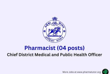 Applications invited for Post of Pharmacist at CDM&PHO