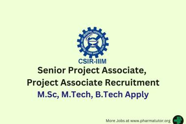 IIIM Senior Project Associate, Project Associate Recruitment