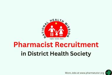 Job for Pharmacist in District Health Society