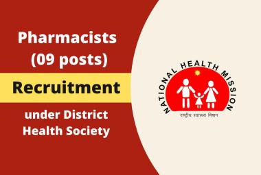 Recruitment for Pharmacists under District Health Society