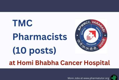Walk in for Pharmacists at Homi Bhabha Cancer Hospital