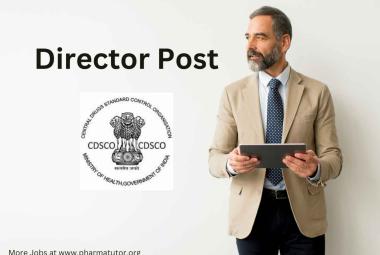 Applications are invited for Director at Central Drugs Testing Laboratory