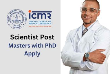 ICMR invites online applications for post of Scientist