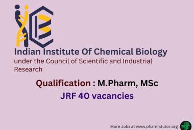 IICB invites applications for post of JRF