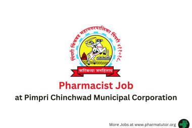 Job for Pharmacist at Pimpri Chinchwad Municipal Corporation