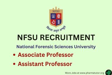 NFSU invites online applications for Associate Professor & Assistant Professor