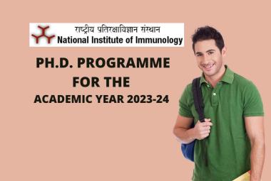 Admission to Ph.D. Programme for the Academic Year 2023-24 at NII