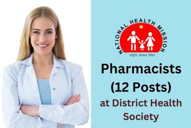Apply Online for Pharmacists at District Health Society 