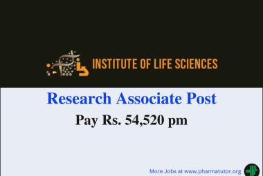 Career for Research Associate at Institute of Life Sciences