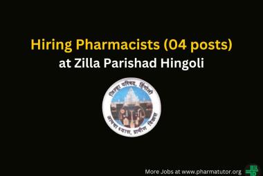 Hiring Pharmacist at Zilla Parishad Hingoli 