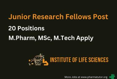 Institute of Life Sciences invites applications for post of JRF