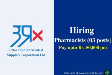 Career for Pharmacists at UPMSCL