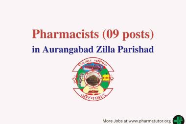 Job for Pharmacists in Aurangabad Zilla Parishad