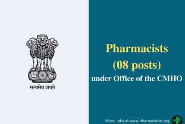 Job for Pharmacists under Office of the CMHO