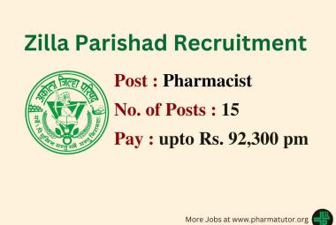 Job for Pharmacists under Zilla Parishad Akola
