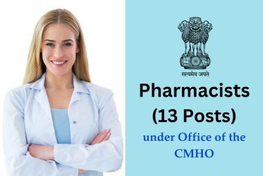 Online applications are invited for Pharmacists at CMHO