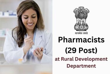 Openings for Pharmacists at Rural Development Department