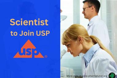 Opportunity for Scientist to Join U.S. Pharmacopeial Convention