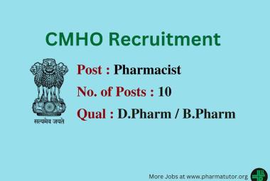Pharmacists Recruitment under Office of the Chief Medical and Health Officer