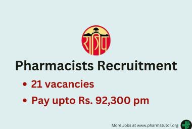 Recruitment for Pharmacists at Zilla Parishad