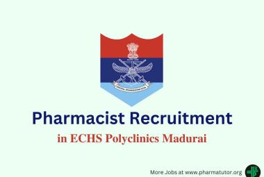 Vacancy for Pharmacist in ECHS Polyclinics
