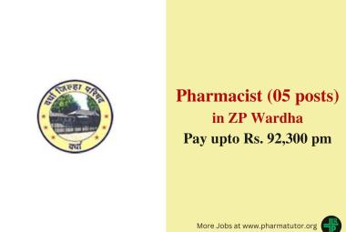 Vacancy for Pharmacist in ZP Wardha