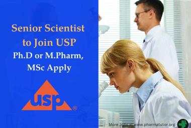 Work as Senior Scientist at U.S. Pharmacopeial Convention