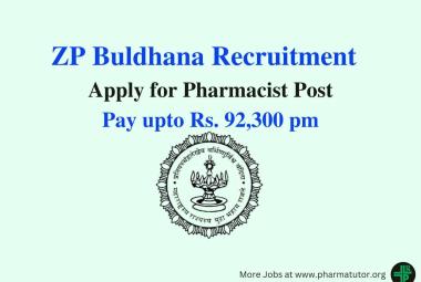 ZP Buldhana Pharmacists Recruitment