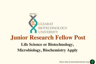 Apply Online for Junior Research Fellow at Gujarat Biotechnology University