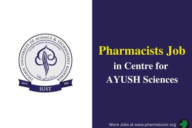 Apply Online for Pharmacist at Islamic University of Science and Technology