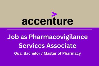 Job as Pharmacovigilance Services Associate at Accenture