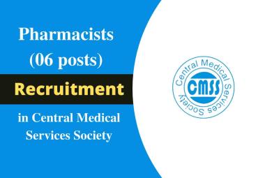 Job for Pharmacists in Central Medical Services Society